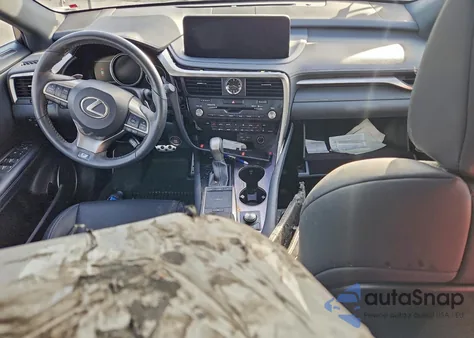 2022 Lexus Rx 350 F Sport из США, поврежденный, VIN 2T2YZMDA1NC354797